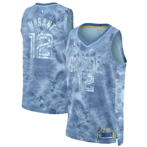 Prestigioso Ja Morant Memphis Grizzlies Nike Unisex Select Series Swingman Jersey Light Blue
