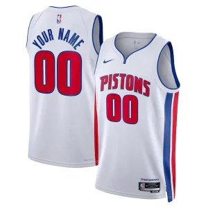 Classico Robusto Eccezionale Detroit Pistons Nike Unisex Swingman Custom Jersey White Association Edition