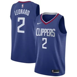 Fascinante Lussuoso Prestigioso Kawhi Leonard LA Clippers Nike 2019/20 Swingman Jersey Blue Icon Edition