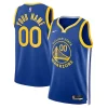 Bellissimo Meraviglioso Golden State Warriors Nike Unisex Swingman Custom Jersey Royal Icon Edition