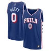 Bellissimo Tyrese Maxey Philadelphia 76ers Fast Break Replica Player Jersey Icon Edition Royal
