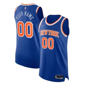 Raffinato Incantevole Delizioso New York Knicks Nike 2021/22 Diamond Swingman Authentic Custom Jersey Icon Edition Blue