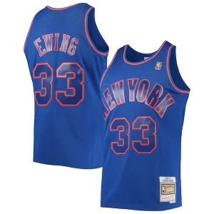 Elegante Sofisticato Patrick Ewing New York Knicks 1996/97 Hardwood Classics Swingman Jersey Blue