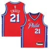 Resistente Joel Embiid Philadelphia 76ers Jordan Brand Preschool 2022/23 Replica Jersey Statement Edition Red