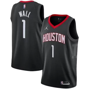Elegante John Wall Houston Rockets Jordan Brand 2020/21 Swingman Jersey Statement Edition Black