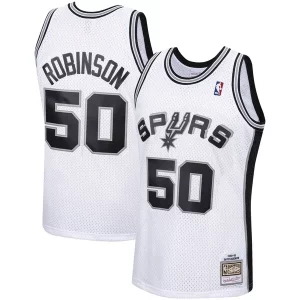Moderno Raffinato David Robinson San Antonio Spurs 1998/99 Hardwood Classics Swingman Jersey White