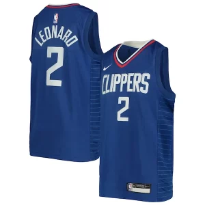 Delizioso Bellissimo Kawhi Leonard LA Clippers Nike Youth Swingman Jersey Icon Edition Royal/White