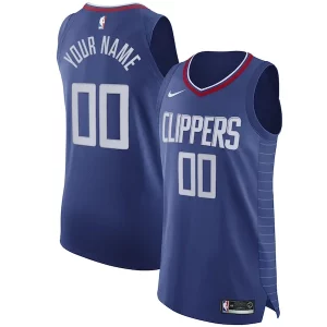 Delizioso Fantastico Resistente LA Clippers Nike 2020/21 Authentic Custom Jersey Blue Icon Edition