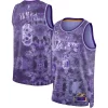 Stupendo Accattivante Attraente LeBron James Los Angeles Lakers Nike Unisex Select Series Swingman Jersey Purple