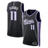 Pratico Lussuoso Domantas Sabonis Sacramento Kings Nike Unisex Swingman Player Jersey Icon Edition Black