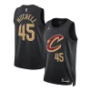 Prestigioso Resistente Donovan Mitchell Cleveland Cavaliers Jordan Brand Unisex Swingman Jersey Statement Edition Black