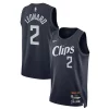 Gorgeous Kawhi Leonard LA Clippers Nike Unisex 2023/24 Swingman Jersey Navy City Edition