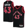 Versatile Robusto Fantastico Pascal Siakam Toronto Raptors Jordan Brand Youth 2020/21 Swingman Jersey Statement Edition Black