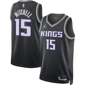 Pratico Lussuoso Fantastico Davion Mitchell Sacramento Kings Jordan Brand Unisex Swingman Jersey Statement Edition Black