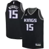 Eccezionale Davion Mitchell Sacramento Kings Jordan Brand Youth Swingman Jersey Statement Edition Black