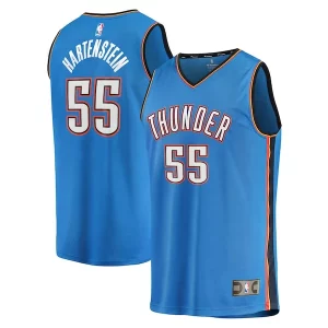 Cool Sofisticato Comodo Isaiah Hartenstein Oklahoma City Thunder Youth Fast Break Replica Player Jersey Icon Edition Blue