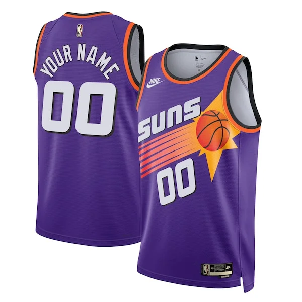 Versatile Raffinato Phoenix Suns Nike Unisex 2022/23 Custom Swingman Jersey Classic Edition Purple