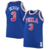 Resistente Ottimo Allen Iverson Philadelphia 76ers 1996/97 Big & Tall Hardwood Classics Swingman Jersey Royal/Black/Red/White