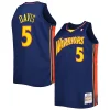 Gorgeous Fantastico Baron Davis Golden State Warriors Big & Tall Hardwood Classics 2006/07 Swingman Jersey Navy