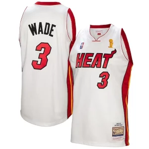 Duraturo Trendy Dwyane Wade Miami Heat 2005 06 Authentic Player Jersey White