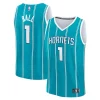 Versatile Delizioso Stupendo LaMelo Ball Charlotte Hornets Fast Break Replica Player Jersey Icon Edition Teal