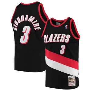 Cool Versatile Magnifico Damon Stoudamire Portland Trail Blazers 1999/00 Hardwood Classics Swingman Jersey Black