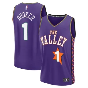 Elegante Duraturo Devin Booker Phoenix Suns Youth 2024/25 Fast Break Player Jersey City Edition Purple