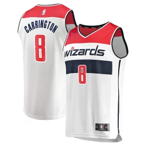 Delizioso Magnifico Carlton Carrington Washington Wizards Youth Fast Break Replica Player Jersey Association Edition White