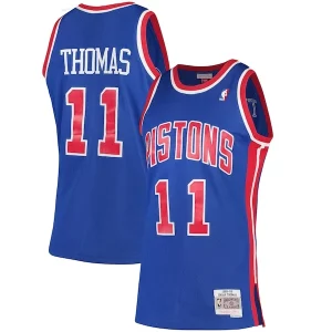 Versatile Comodo Fantastico Isiah Thomas Detroit Pistons 1988/89 Hardwood Classics Swingman Jersey Blue