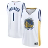Cool Kyle Anderson Golden State Warriors Fast Break Replica Player Jersey Association Edition White