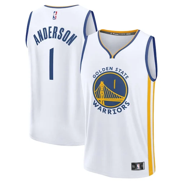 Cool Kyle Anderson Golden State Warriors Fast Break Replica Player Jersey Association Edition White
