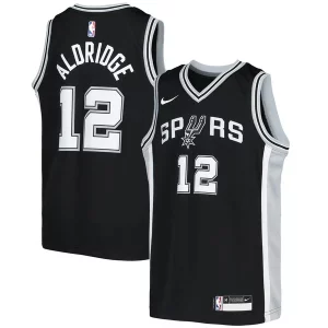 Classico Carino Elegante LaMarcus Aldridge San Antonio Spurs Nike Youth Swingman Jersey Icon Edition Black