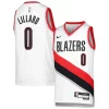 Duraturo Damian Lillard Portland Trail Blazers Nike Youth Swingman Jersey Association Edition White