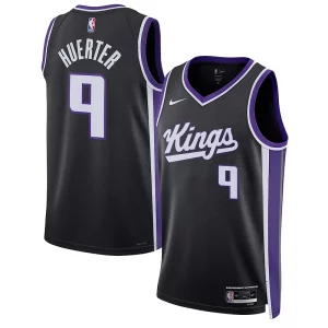 Comodo Fascinante Kevin Huerter Sacramento Kings Nike Unisex Swingman Jersey Association Edition Black