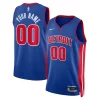 Gorgeous Lussuoso Carino Detroit Pistons Nike Unisex Swingman Custom Jersey Blue Icon Edition