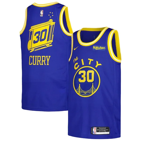 Classico Cool Robusto Stephen Curry Golden State Warriors Nike Swingman Player Jersey Classic Edition Royal