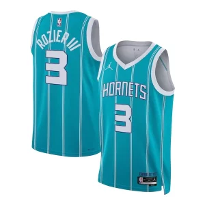 Prestigioso Terry Rozier Charlotte Hornets Jordan Brand Unisex Swingman Jersey Icon Edition Teal