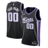 Sofisticato Sacramento Kings Nike Unisex Swingman Custom Jersey Icon Edition Black