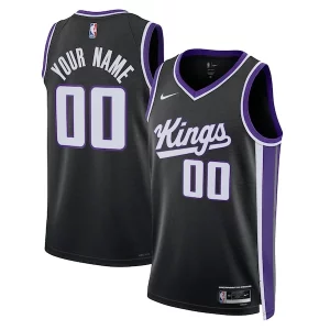 Sofisticato Sacramento Kings Nike Unisex Swingman Custom Jersey Icon Edition Black