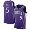 Prestigioso De'Aaron Fox Sacramento Kings Nike Unisex 2024/25 Swingman Jersey Purple Classic Edition