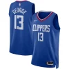 Sofisticato Trendy Paul George LA Clippers Nike Unisex Swingman Jersey Icon Edition Royal