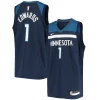 Resistente Anthony Edwards Minnesota Timberwolves Nike Youth 2020/21 Swingman Jersey Icon Edition Navy