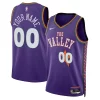 Lussuoso Bellissimo Phoenix Suns Nike Unisex 2024/25 Custom Swingman Jersey City Edition Purple