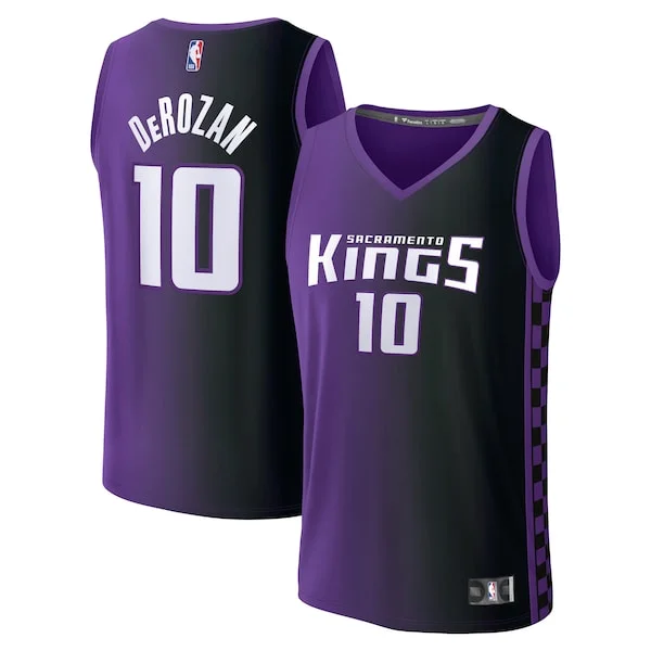 Sofisticato Duraturo Moderno DeMar DeRozan Sacramento Kings Youth Fast Break Replica Player Jersey Statement Edition Purple