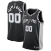 Carino Fantastico San Antonio Spurs Nike Swingman Custom Jersey Black Icon Edition