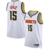 Duraturo Accattivante Nikola Jokic Denver Nuggets Nike Unisex Swingman Jersey Association Edition White/Navy