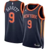 Lussuoso RJ Barrett New York Knicks Jordan Brand Unisex Swingman Jersey Statement Edition Navy