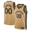 Fantastico Delizioso Resistente Toronto Raptors Nike Unisex 2023/24 Custom Swingman Jersey Gold City Edition