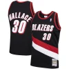 Duraturo Rasheed Wallace Portland Trail Blazers 1999/00 Hardwood Classics Swingman Jersey Black