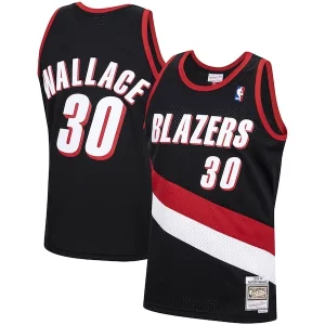 Duraturo Rasheed Wallace Portland Trail Blazers 1999/00 Hardwood Classics Swingman Jersey Black